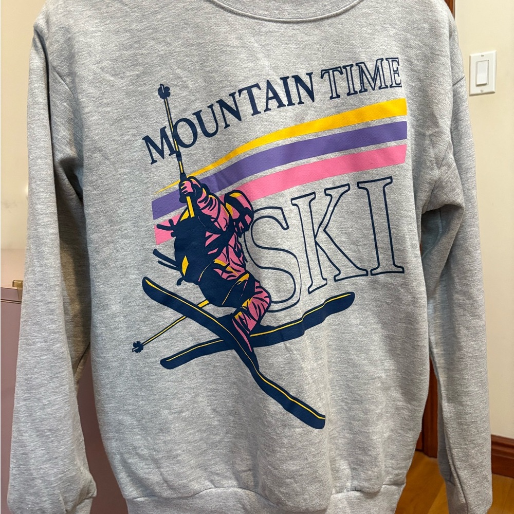 Chemistry Gray Ski Knit Sweater